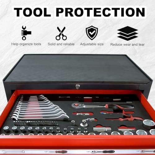 DGSL Camera Toolbox Storage 3 Pack Foam Inserts for Cases
| DGSL Cuttable Polyethylene Storage Sheets for Tool Shadow Organizer
| DGSL Tool Box Foam Inserts 16x12x2 In for Camera Cases