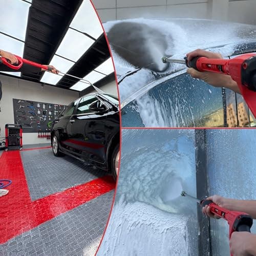 Tool Daily Pressure Washer Gun with Foam Cannon & 3 Curved Extensions, 16 Inch