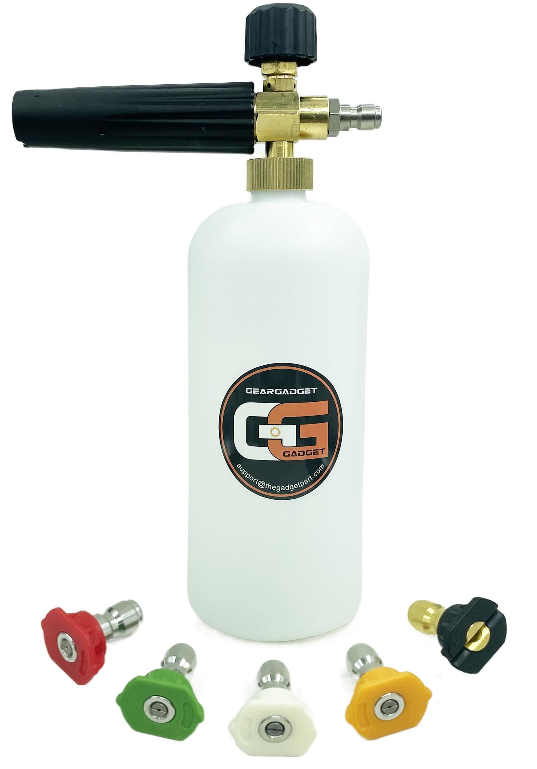 Foam Cannon 1/4 Inch Quick Connector 1 Liter 5 Pressure Washer Nozzle Tips
Foam Cannon 1/4 Inch Quick Connector 1 Liter High Pressure Washing
Foam Cannon 1/4 Inch Quick Connector 1 Liter Versatile Pressure Washer Solution