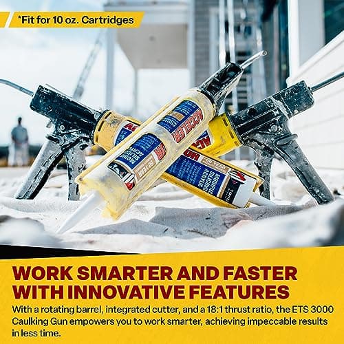 10oz Dripless Ergonomic Composite Caulk Gun