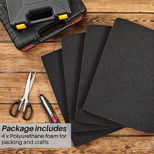 Amylove Polyurethane Foam Sheet for Case Packing (4 Pcs)