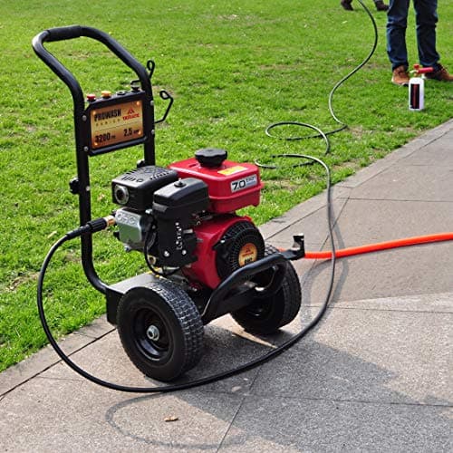 YAMATIC 25FT 1/4" Kink Resistant Hose for High Pressure Washers Up to 3200 PSI