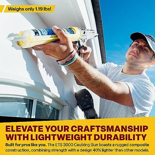 10oz Dripless Ergonomic Composite Caulk Gun