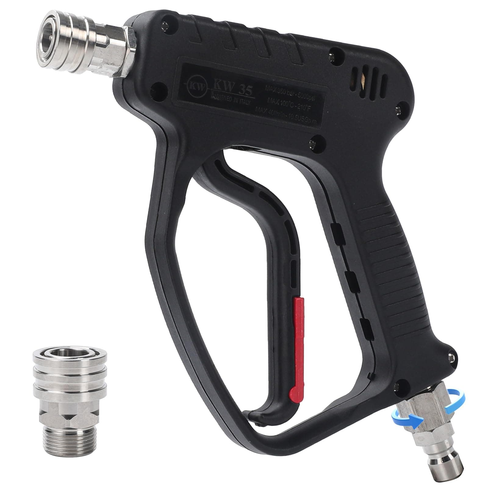 5000 PSI 10.5 GPM High Power Pressure Washer Short Gun with 3/8" Swivel Connect