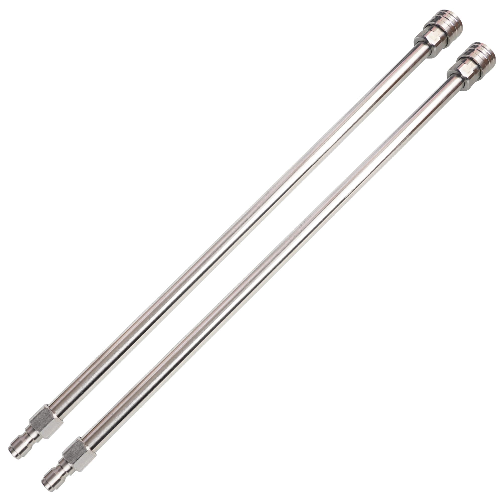 Hourleey 2-Pack 17 Inch Pressure Washer Wand, Stainless Steel for Power Wash