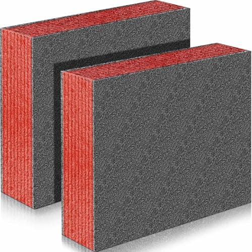 Frienda Black Polyethylene Foam Sheet, 12"x10"x2.125", Cutting Packing Padding