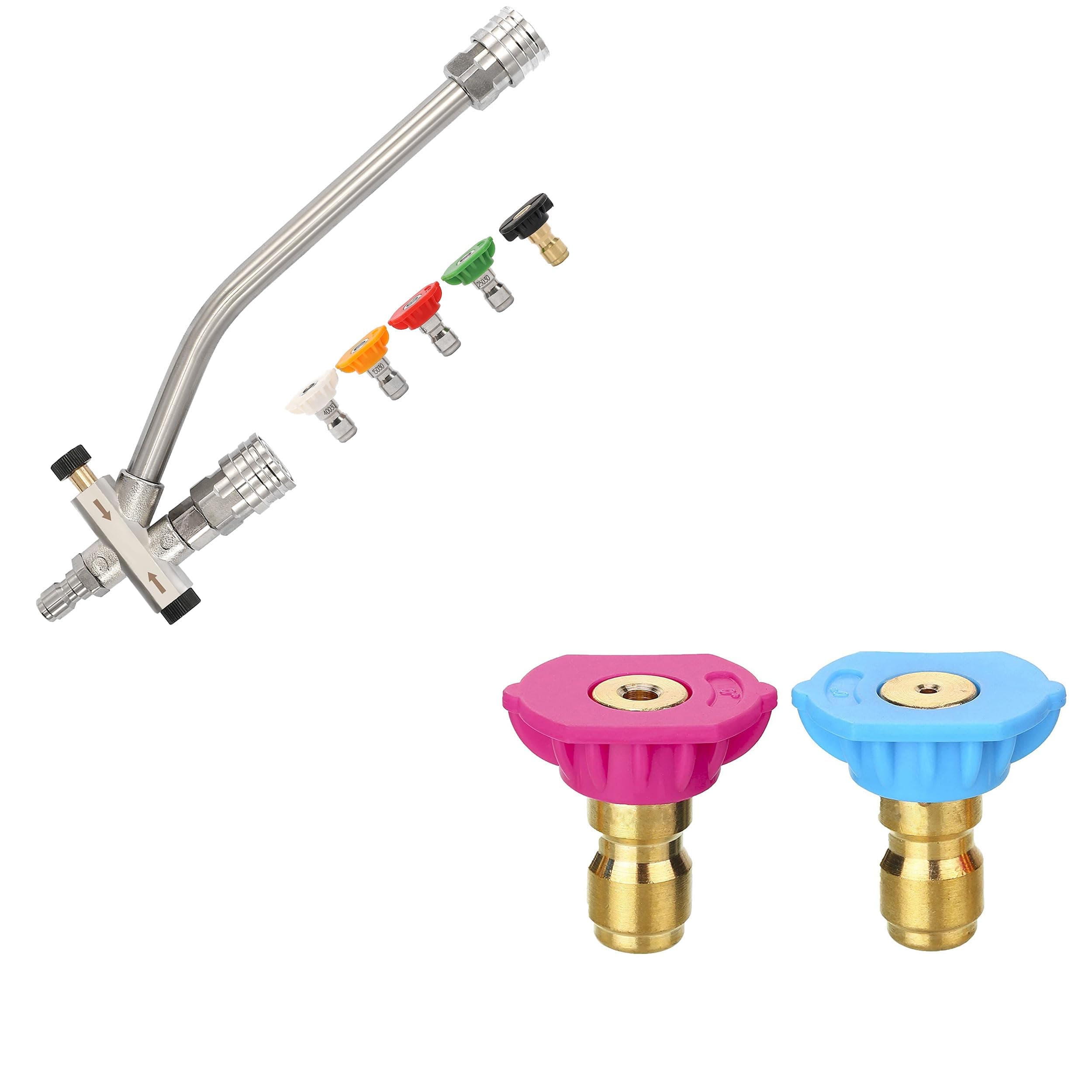 Second Story Quick-Connect Nozzle Kit for Pressure Washer