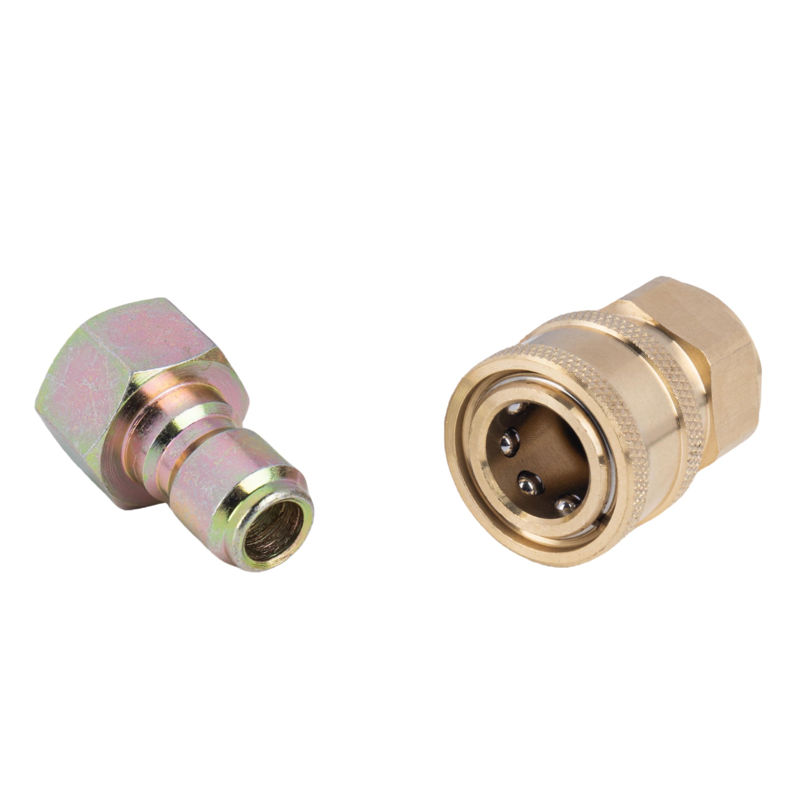 Twinkle Star 3/8 Inch Quick Connect Pressure Washer Adapter Set TWIS293