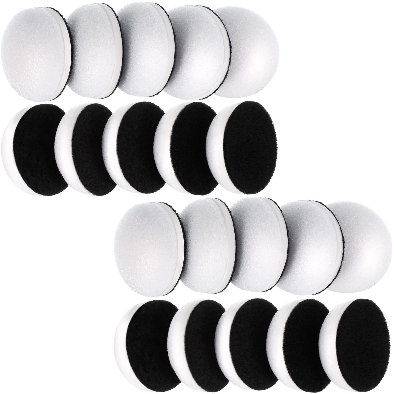 Refined Title: 20 Pieces Mini Ink Blending Foams for Card Making, Embossing and Painting