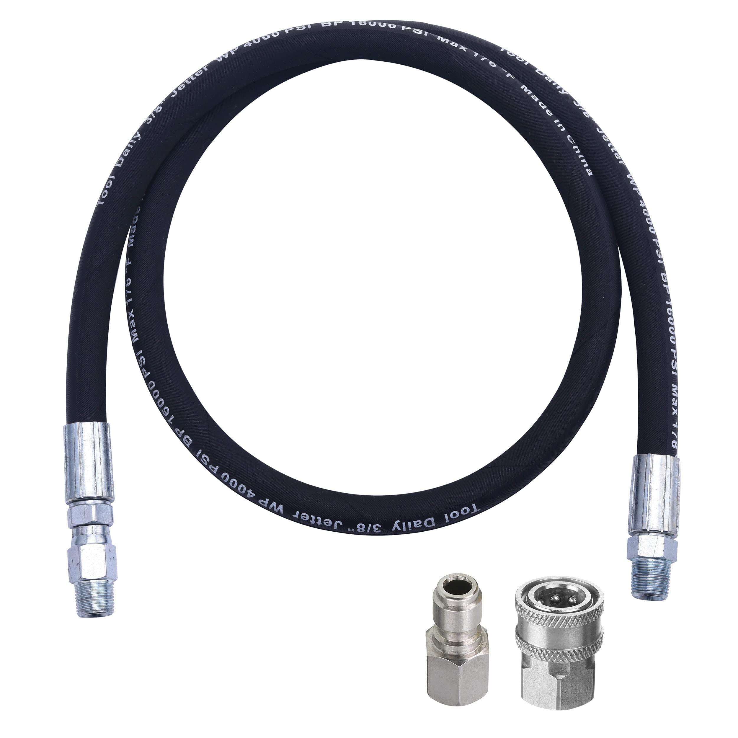 Pressure Washer Whip Hose with Swivel for Daily Use