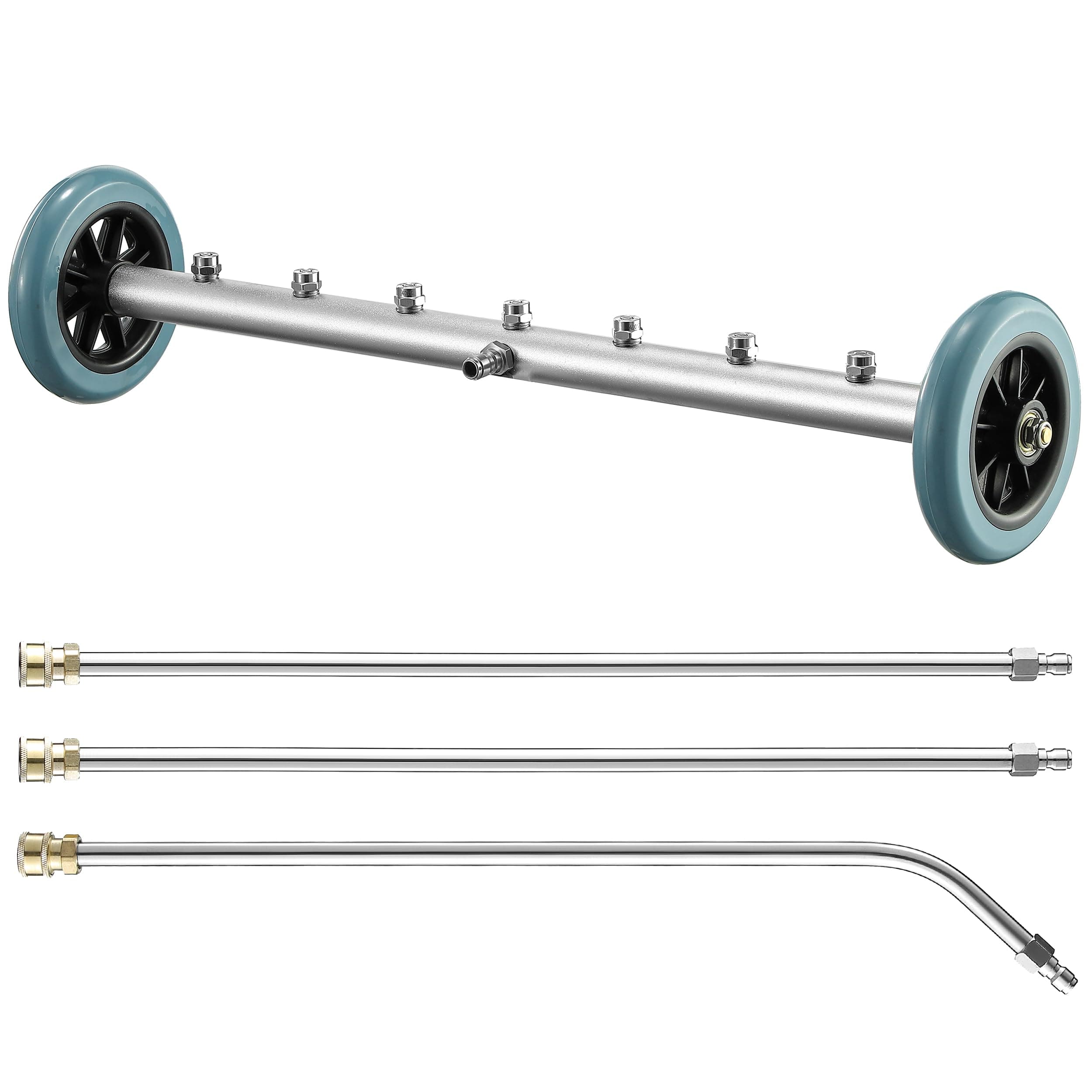 RIDGE_wasHER 24 Inch Undercarriage Pressure Washer, 4000 PSI, 3 Extension Wands