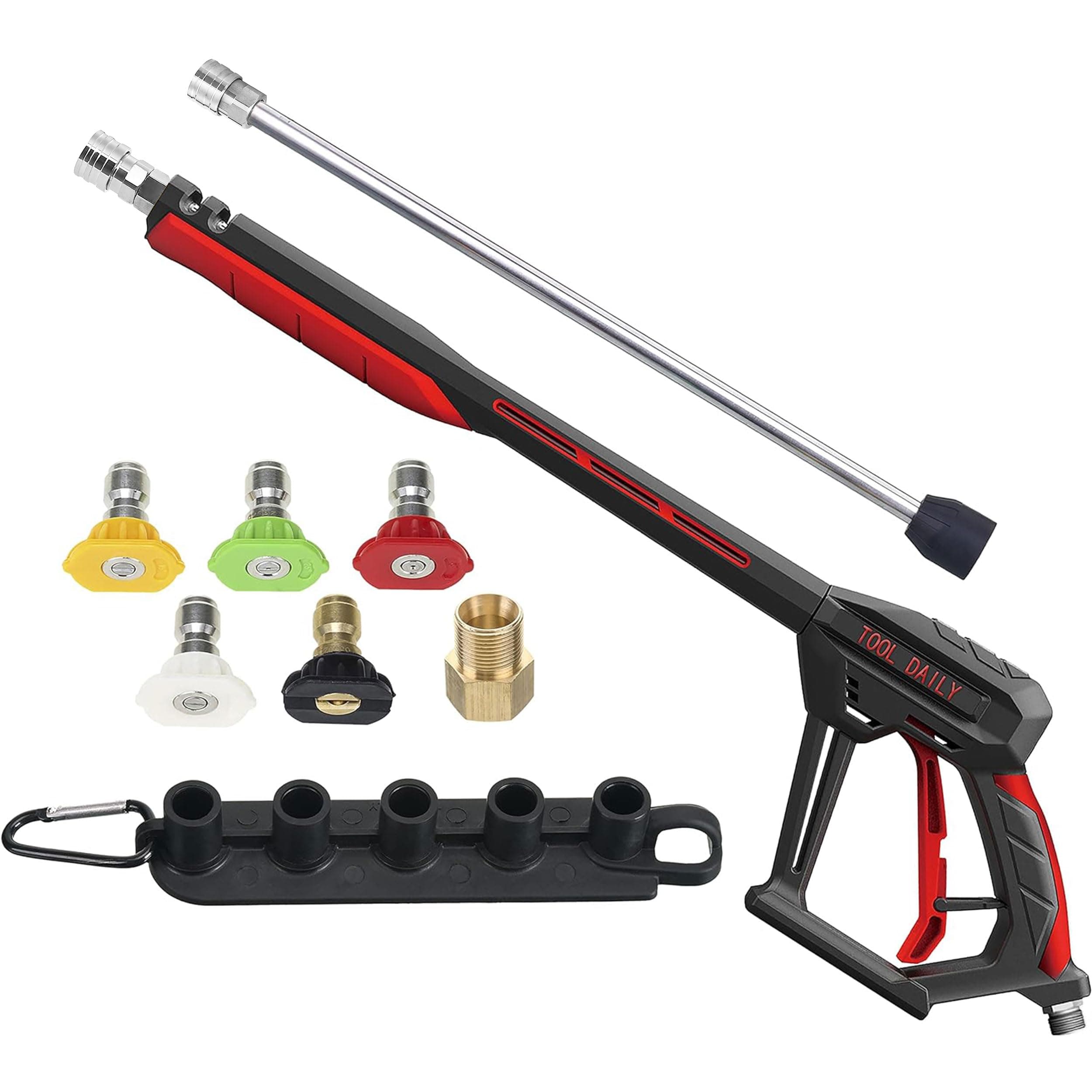 M22 Daily Pressure Washer Gun with Extension Wand, 4000PSI, 44 Inch