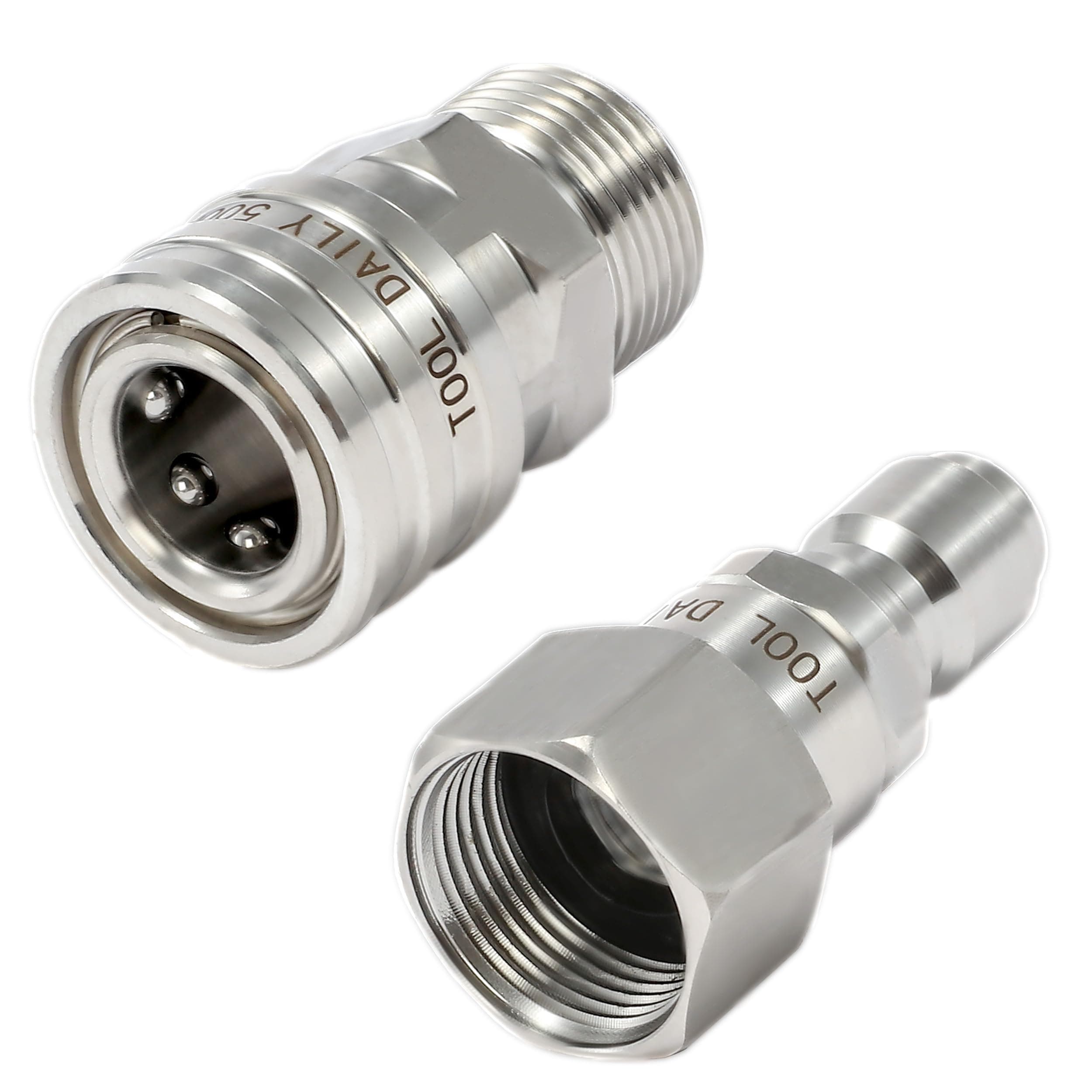 Power Washer Hose Quick Disconnect Adapter Set