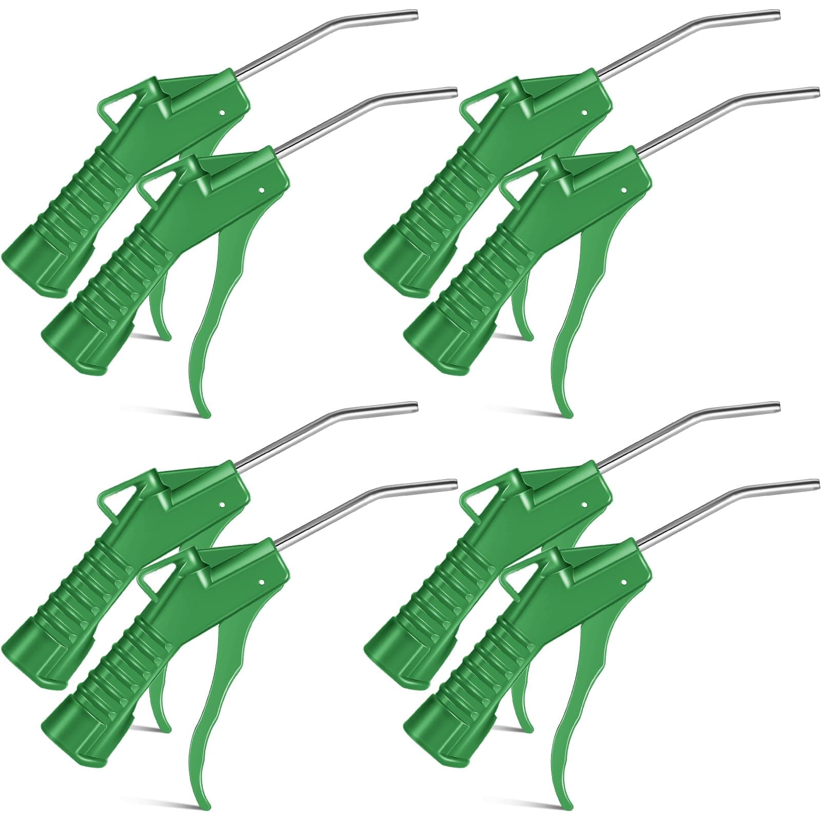 Honoson 8-Piece Power Air Nozzle Blower Gun Kit for Mechanics (Green)