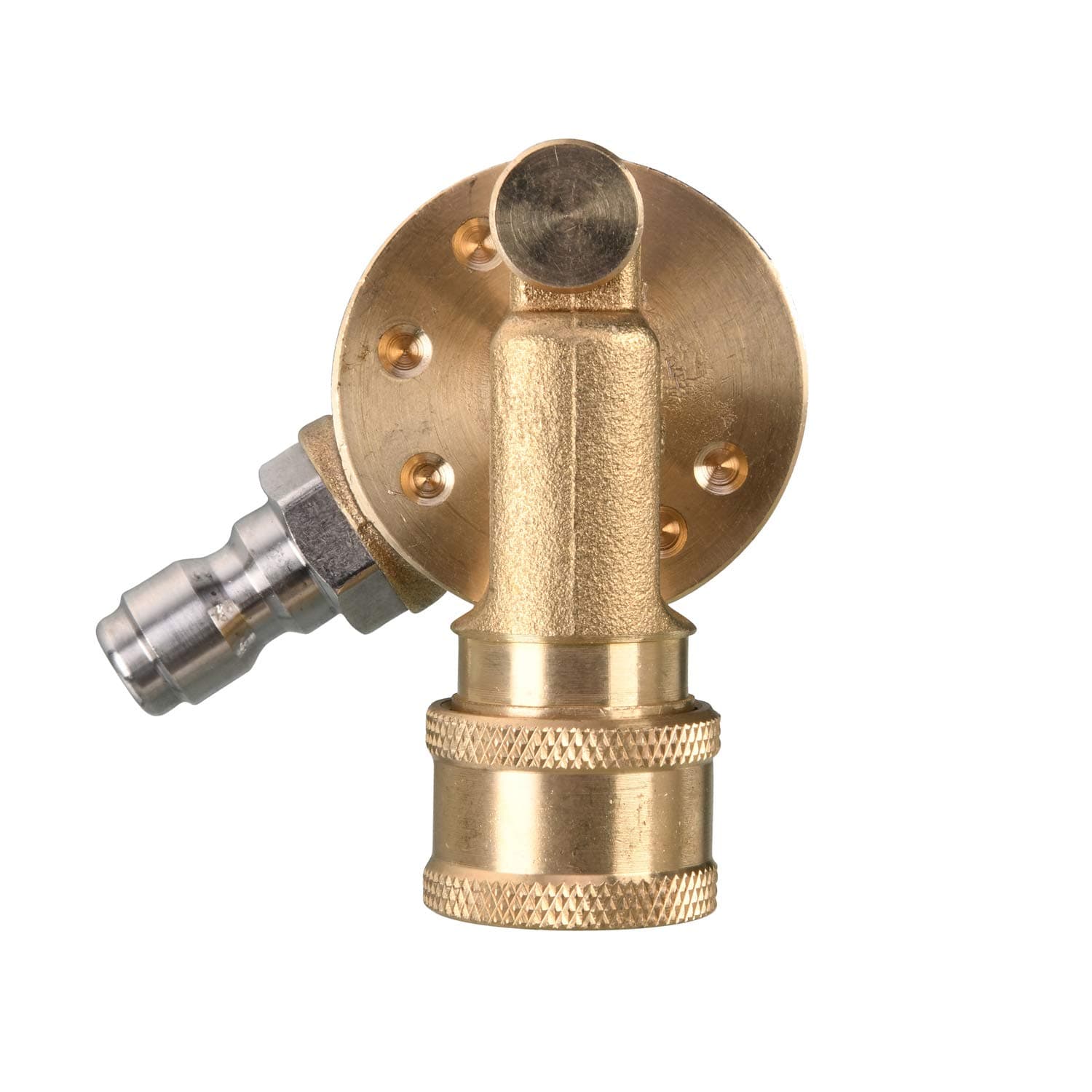 Pivoting Coupler Tool for Pressure Washer Tips, Gutter Cleaner
