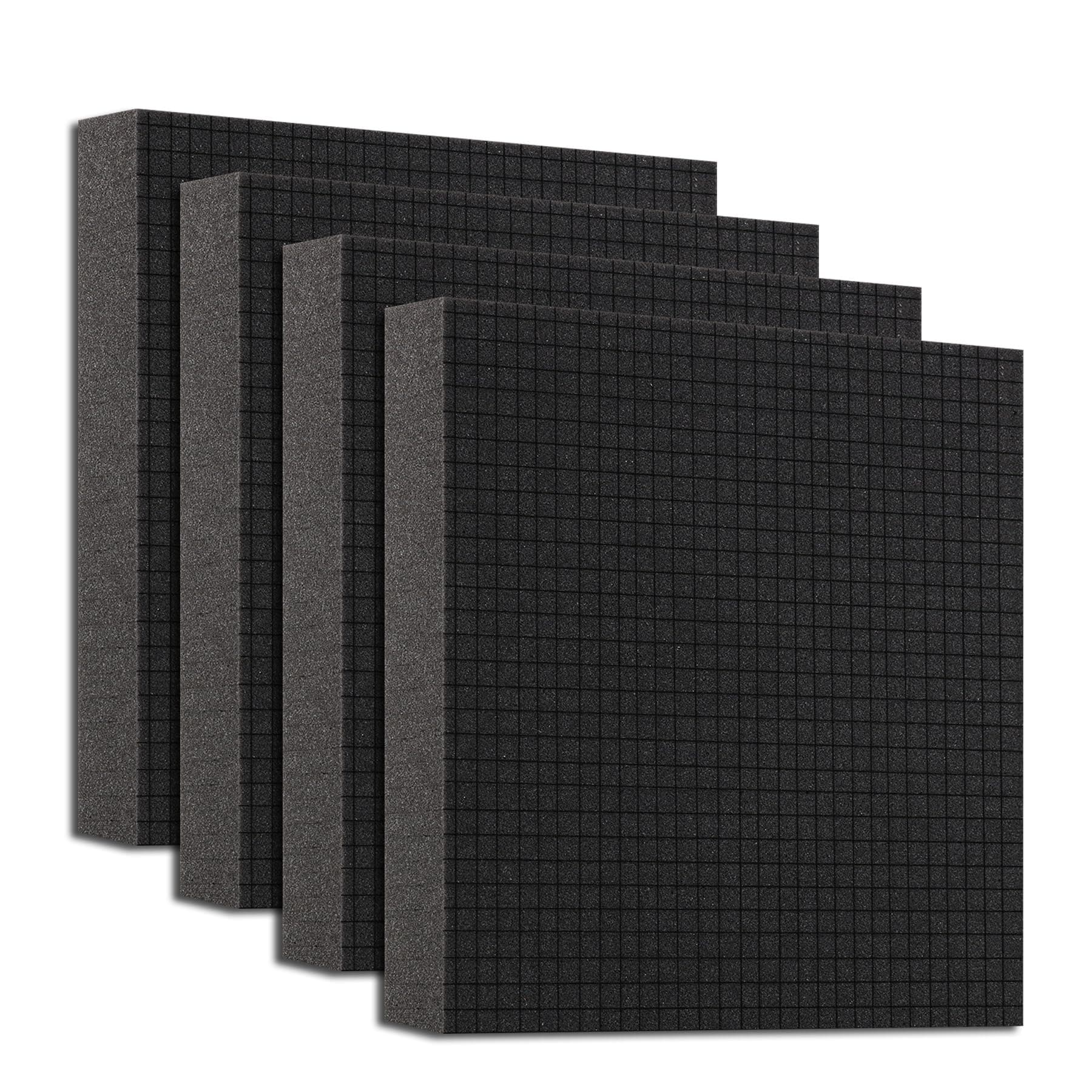 Pre-Cubed Pick & Pluck Foam Sheets 4-Pack for Toolboxes & Storage