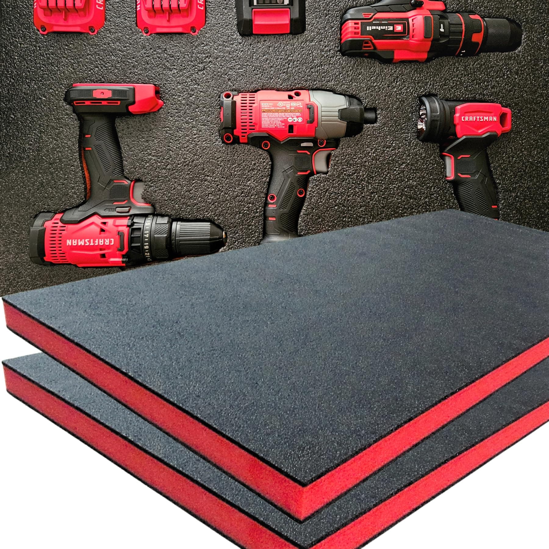 Tool Box Foam 2Pack 48x24x2 inch