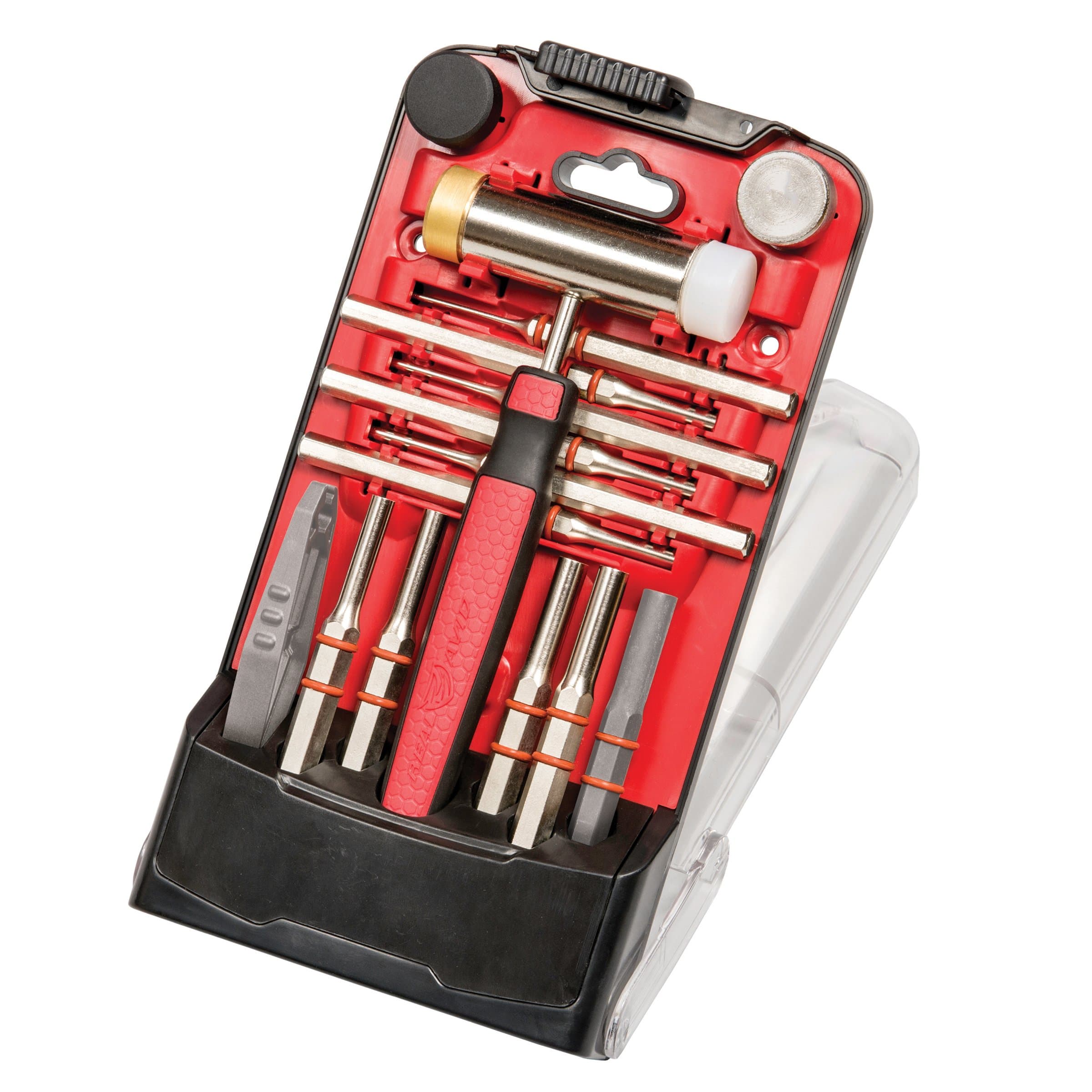Real Avid Hammer Set & Punch Kit - Gunsmithing Hammer & 4 Tips, Non-Marring Tools