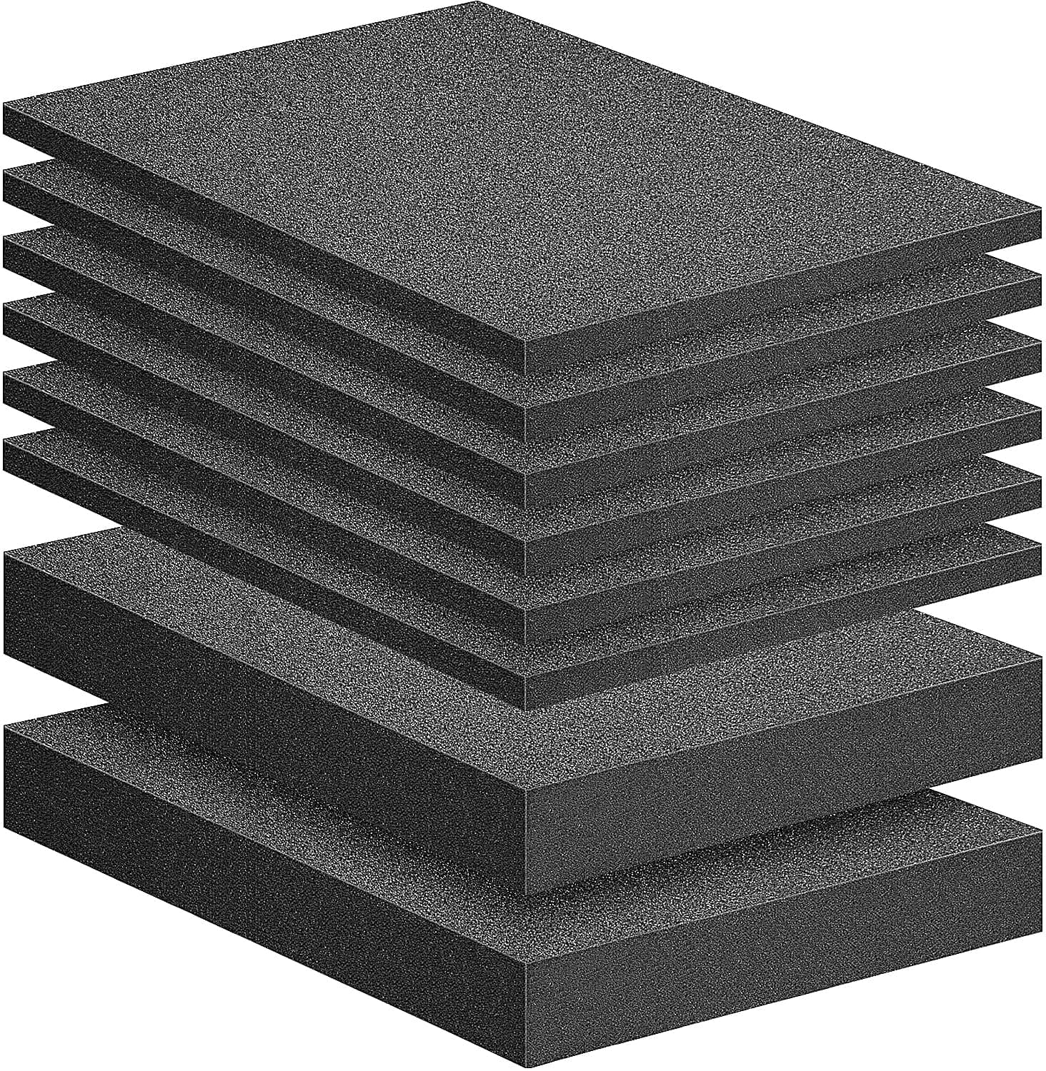 DECOHS 8 Pcs Polyurethane Foam Sheets for Cases, Packing Pads