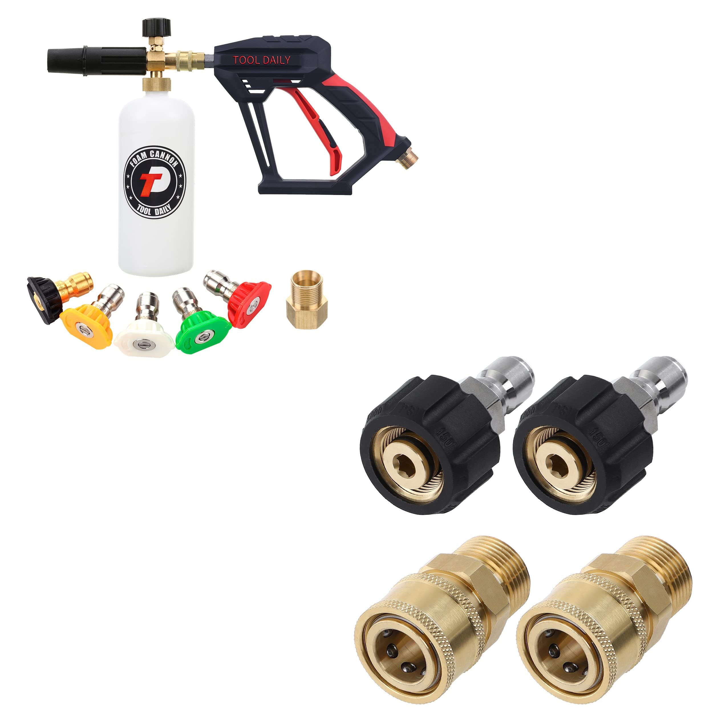 Short Pressure Washer Gun with Foam Cannon